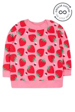 Frugi Girls Pink Sweatshirt -