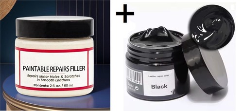 Leather vinyl repair filler - repair,