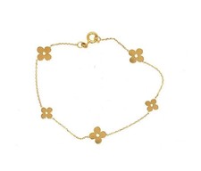 14K Solid Gold 4 Leaf Clover