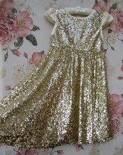 MONSOON Cream Gold Sequin