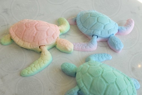 Turtle toy flexible movable - toy, |