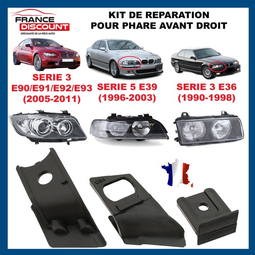 Right front headlight - headlight, mounting