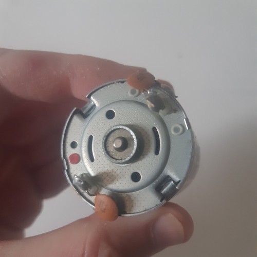 Mabuchi 540 silver bell end - rs,