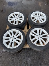 Vauxhall Corsa D 17” Limited Edition Alloy Wheels / Tyres 215/45/17 X4 W83 white