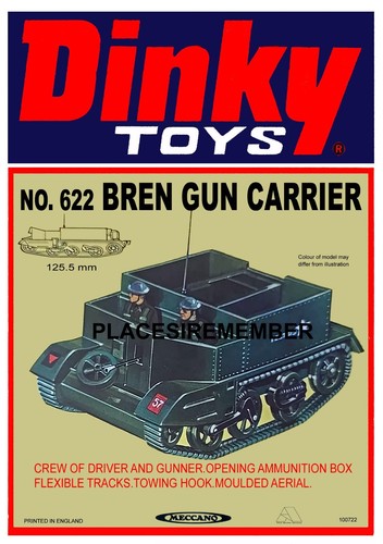 Dinky toys 622 - toys, bren