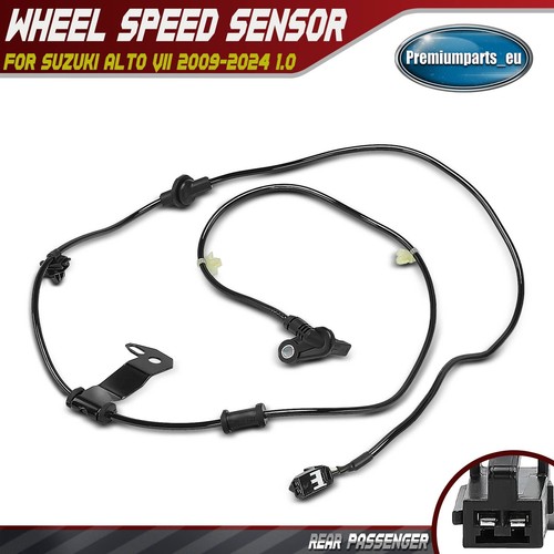 Abs wheel speed sensor rear - speed,