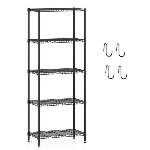 Costway tier wire shelving - 5-tier,