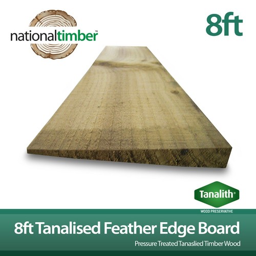 8ft feather edge - 8ft, boards