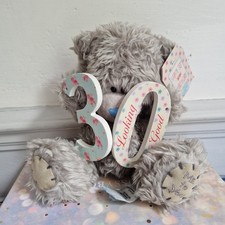 Happy 30th Birthday. looking good.  Tatty Teddy MTY With The Blue Nose Nwt 6"