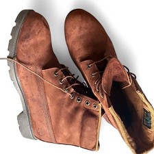 Vintage Men's Timberland brown boot With Rugged Outdoor Vibe Sku 6863 UK 13