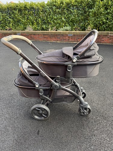 Egg travel system for - 2, twins