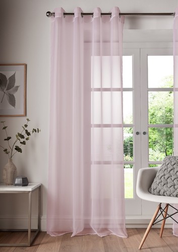 Sheer voile net - sheer, eyelet