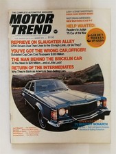 Motor Trend Magazine August