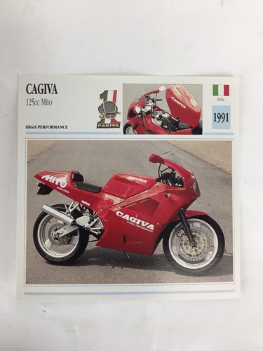 Cagiva 125cc mito - mito, 1991