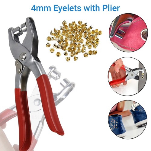 Eyelet plier fabric punch tool - punch,