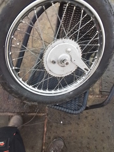 Bsa bantam d14 rear - bsa, wheel