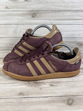 Rare 2017 Adidas Originals Stockholm GTX UK9.5 Brown Nubuck Gore-Tex