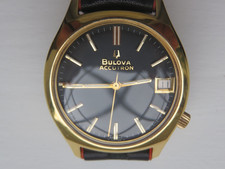 Bulova Accutron cal 2192.10  Watch with Date indicator. With Exhibition Back.