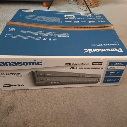 Panasonic dmr ez49v dvd - dmr, vcr