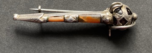 Scottish sterling silver stone - scottish,