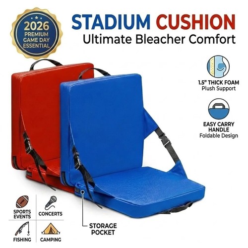 Folding stadium seat cushion - stadium,