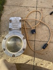 Vintage Industrial Flp Holophane Light Lamp Custom With Plug Switch