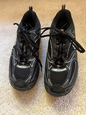 Sketchers Shape Ups Womens Size 8 Black Toning Walking Rocker Shoes SN 12320