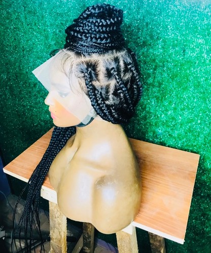 Jumbo knotless braids wig - , for