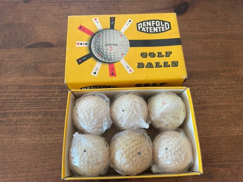 Vintage golf balls penfold - vintage,