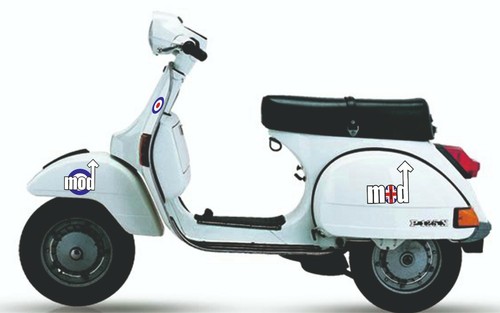 Side panel stickers for - panel,