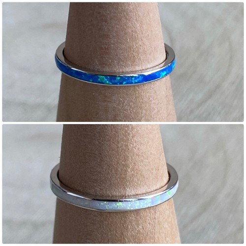 Opal band ring - ring, sizes
