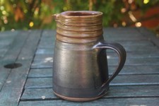 Vintage Studio Pottery Jug Micki Schloessingk Bridge Pottery Swansea Pitcher