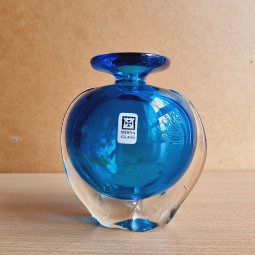 Mdina glass paperweight - mdina,