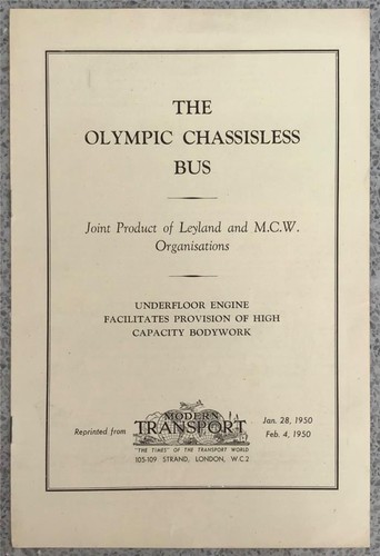 Leyland mcw olympic - leyland,