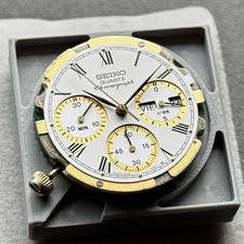 Seiko 7A38 Movement and Dial for Parts Or Repair