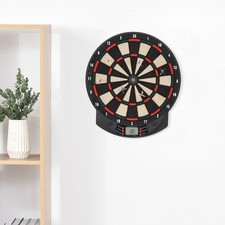 Electronic Dartboard 26 Games,185 Variations Option with 6 Darts Ready-to-Play
