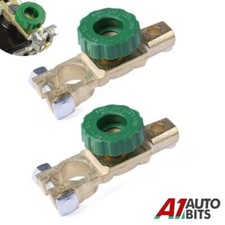 2X Car Battery Disconnect Isolator Cut Off Switch Heavy Duty 12V 24V