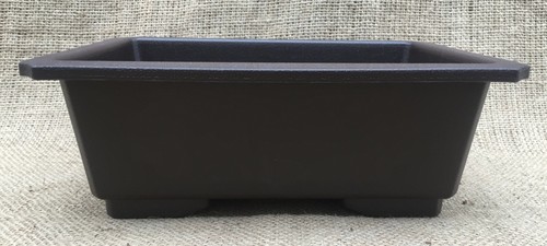24x17x9cm brown rectangular - brown,