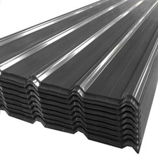 12x Metal Roof Sheets Corrugated Garage Shed Galvanized Carport Roofing Cladding