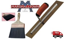 Marshalltown Plastering MXGold SS Finishing Trowel Durasoft 13"/14"/16"/18"/20" 