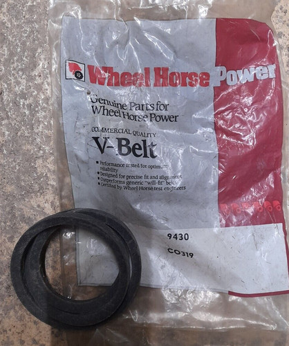Wheelhorse 9430 belt - wheelhorse,