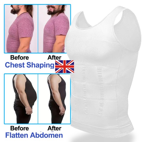 Mens slimming body shaper vest - slimming,