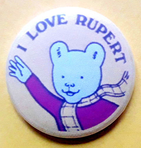25mm badge rupert the bear - 25mm, of