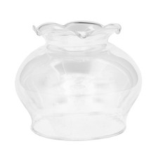 2pcs Glass Oil Lamp Chimney