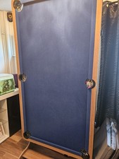 6ft Foldable Pool Table with Adjustable Legs. 2 Cues, Balls, Triangle, Chalks