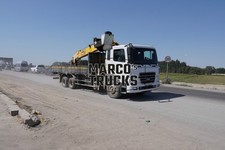 Truck Photo Hyundai Tractor Crane Kyrgyzstan White Tadano #w2lc