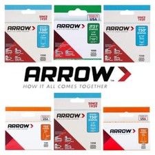 Arrow Staples JT21 T25 T50 All