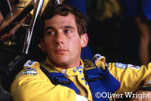 1987 ayrton senna lotus - ayrton, camel