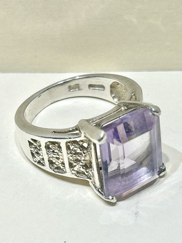 Amethyst vintage sterling - vintage,