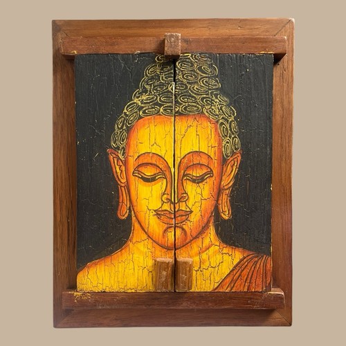 Asian handmade teakwood framed - asian,